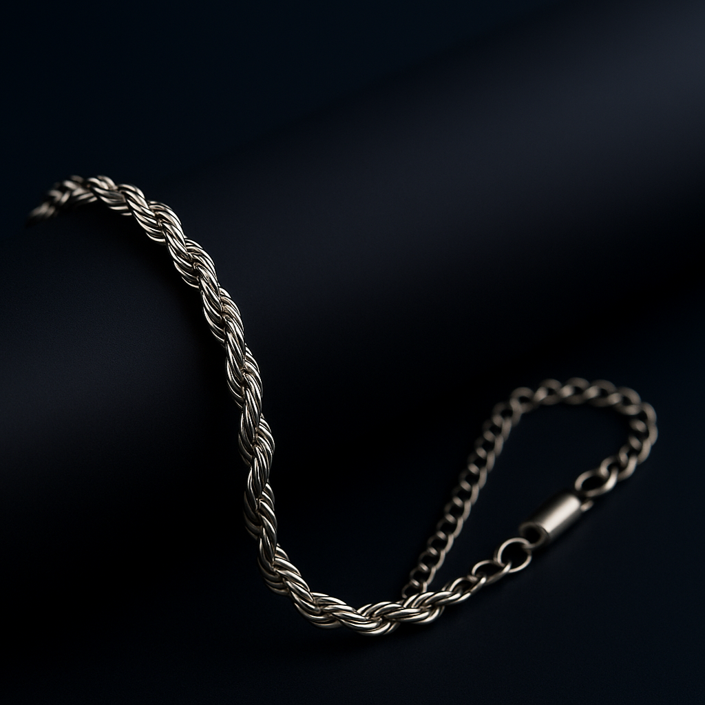 Twist Chain – Collana Intrecciata Minimal